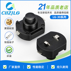 Lg-30 <b>Push</b> <b>Button</b> <b>Switch</b> 12v 1no Dome Head Self Locking Dust Proof Ip21 - Product Image 5