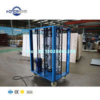 TR4 TR5 PV4 PV6 Machine à courber de sertissage de tôle de toit électrique hydraulique trapézoïdale