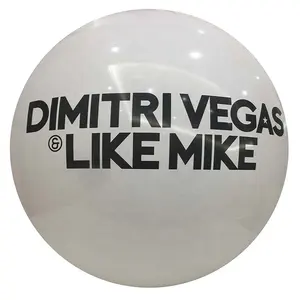 60cm Customized Color And Logo Giant White Beach Ball