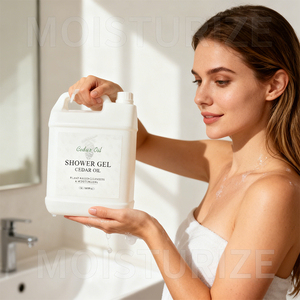 Shampooing et gel <span class=keywords><strong>douche</strong></span> en vrac certifiés GMP de qualité supérieure OEM 5L 10L 20L pour hôtels en fût - Product Image 2