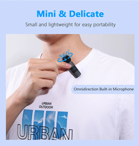BY-V1 Chuyên Nghiệp Không Dây Lavalier Mini Microphone Phù Hợp by-v2 Cho Điện Thoại Di Động Android Trò Chơi Trực Tiếp Ghi Âm Phỏng Vấn - Product Image 4