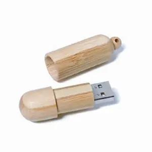 Fabrika fiyat toptan bambu USB sopa 64gb kalem sürücü 32gb lazer gravür Logo ahşap memoria USB Flash sürücü