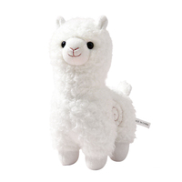 Adorables jouets en peluche d'alpaga moelleux en trois couleurs, tissu doux, anti-stress, tailles personnalisées - Cadeaux parfaits pour tous les âges