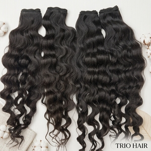 100% Cheveux Humains Vierges Indiens Bruts, Mèches, Perruque, Cheveux Humains Lisses Baguette, Cuticules Alignées - Product Image 2