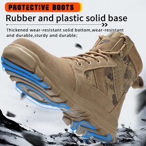 Chaussures de sécurité imperméables, antidérapantes et respirantes pour hommes et femmes, chaussures de protection du travail OEM - Product Image 3