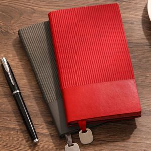 Cuaderno de Tapa Dura de Cuero de Primera Calidad, Tamaño A6, Papel Interior de 80 g/m², Logotipo Personalizado, 100 Hojas, Encuadernación Cosida, Regalo - Product Image 3