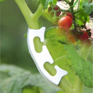 Clip de support pour tomates Haihua, en plastique blanc, pour la plantation en jardin - Product Image 1
