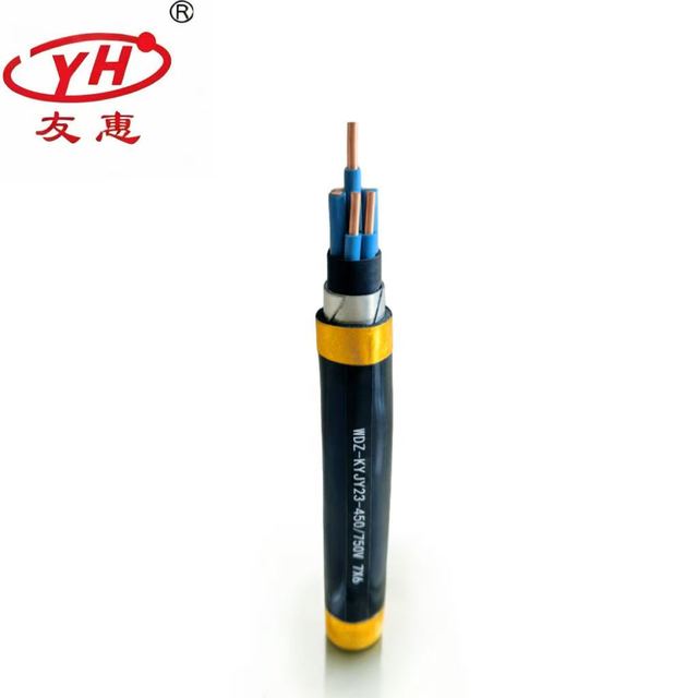 450/750V WDZ-KYJY LSZH Low Smoke Zero Halogen XLPE Insulated Bare Copper Control Cable For Fire Safety Building Industrial PLC
