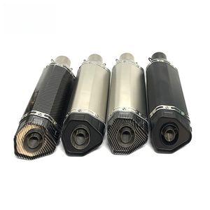 Tubo de Escape Hexagonal Pequeño de 51 mm, Universal, Resistente a Altas Temperaturas, Sistema de Escape para Motocicleta, Escape para Bicicleta - Product Image 2