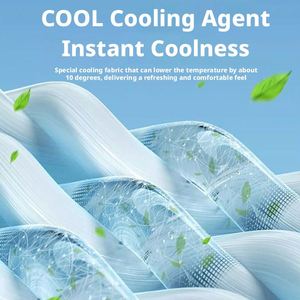 Dog Eco-Friendly Cooling Mat Summer <b>Pet</b> Cold Bed Durable Waterproof Breathable Oversized Rectangle Solid Silk PP Cotton <b>Sofa</b> Mat - Product Image 3