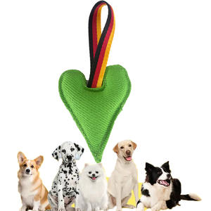 LOGO personnalisé en usine jouet de remorqueur de morsure de chien en forme de coeur fournisseurs interactifs de formation pour animaux de compagnie jouet de chien résistant aux morsures remorqueur de guerre - Product Image 4