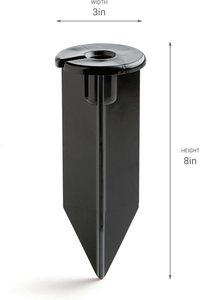 Piquet de jardin LED économique en plastique ABS pour éclairage paysager, support de fixation extérieur pour projecteur - Product Image 2