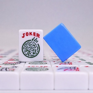 Mahjong Americano Transfronterizo, Mini Mahjong de Viaje, Mahjong Portátil Pequeño, Fichas de Mahjong Enrolladas a Mano, Juego de Mesa Americano - Product Image 2
