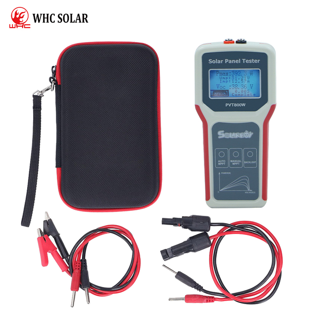 Solar Panel Tester Photovoltaic Panel Multimeter PVT800W 60V for Testing Solar PV Module Data and Troubleshooting MPPT