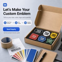 Patch en caoutchouc silicone injecté double couche à coudre, transfert thermique, logo de marque, forme personnalisée, pour chapeaux et vêtements, fournisseur OEM en gros, durable