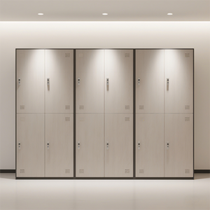 Nouvelle Armoire de Rangement Extérieure Moderne Écologique, Imperméable et Ignifuge, en Forme de Z, Épaisseur 12 mm, pour Salles de Sport, Appartements et Espaces de Stockage - Product Image 6