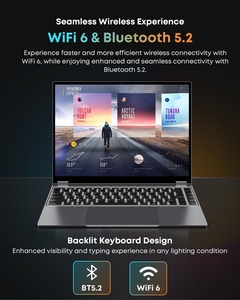 Chuwi freebook 2-in-1 13.5 ''fhd màn hình cảm ứng máy tính xách tay Intel N150 CPU 16GB lpddr5 <span class=keywords><strong>RAM</strong></span> 512GB SSD 2TB mở rộng kinh doanh máy tính xách tay - Product Image 5