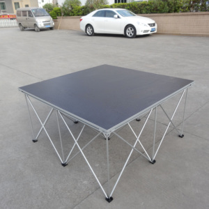 Ensamblar iluminación flexible elevador escenario DJ espectáculo plegable escenario portátil - Product Image 3