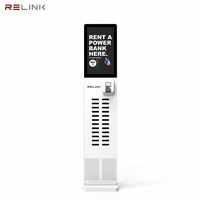Station de recharge publique pour téléphones portables 300W à charge rapide avec 24 emplacements, borne de recharge avec batterie Li-Polymère Micro USB