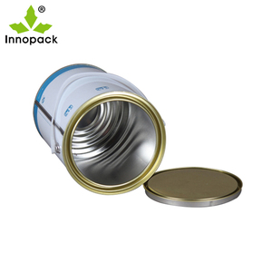 <span class=keywords><strong>Lattina</strong></span> in Metallo da 3L Stampata a Colori con Manico in Plastica, Vuota, in Latta, per Imballaggio - Product Image 6