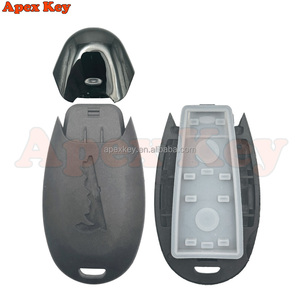 Carcasa de Repuesto para Llave para Modelos GTS300/300 GT 2024+, Material ABS, Color Negro, Garantía de 3 Meses, Incluye Adhesivo - Product Image 2