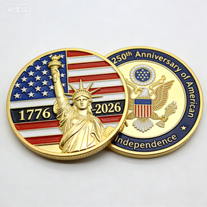 Moneda Conmemorativa Personalizada del Campana <span class=keywords><strong>de</strong></span> la <span class=keywords><strong>Libertad</strong></span> <span class=keywords><strong>de</strong></span> los Estados Unidos, 250.º Aniversario, Recuerdo para el Día <span class=keywords><strong>de</strong></span> la Independencia - Product Image 4