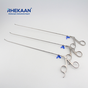 Pinze di Presa Seghettate Manuali Flessibili in Acciaio Inossidabile per Endoscopia Spinale Transforaminale Uniportal - Product Image 1