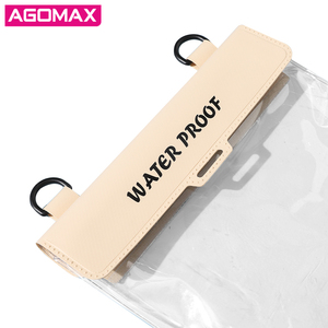 กระเป๋าใส่โทรศัพท์กันน้ำขนาดใหญ่เอนกประสงค์ หน้าจอสัมผัสได้ โปร่งใส ทำจาก PVC 500D พื้นที่กว้างขวาง - Product Image 4