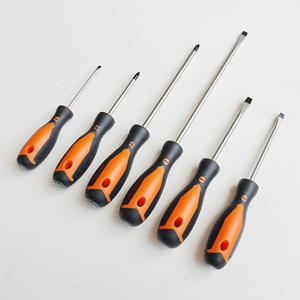 Juego de Destornilladores Profesionales de 6 Piezas de Acero al Vanadio, Magnéticos, con Cabeza Cruzada y Plana, Métricos, de 100 mm, para Uso Doméstico - Product Image 4