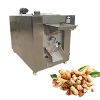 ピーナッツカカオ豆ナッツ大豆ロースター工業用電気100kg/バッチ回転ドラム