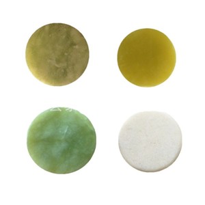 Green Jade <b>Round</b> Magnetic Discs 25x6mm For Lumbar Support <b>Cushion</b> Back Relief - Product Image 1