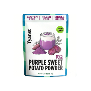 Poudre de patate douce violette pure de haute qualité, sans gluten, sans OGM, colorant alimentaire naturel pour la pâtisserie, les desserts et les smoothies - Product Image 1