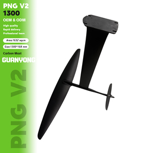 Nouvelle aile hydrofoil en carbone renforcé AXIS PNG V2 1300 Ultra High Mod pour le pumping en aval, le freeride et le foiling, à haut rendement de levage - Product Image 1