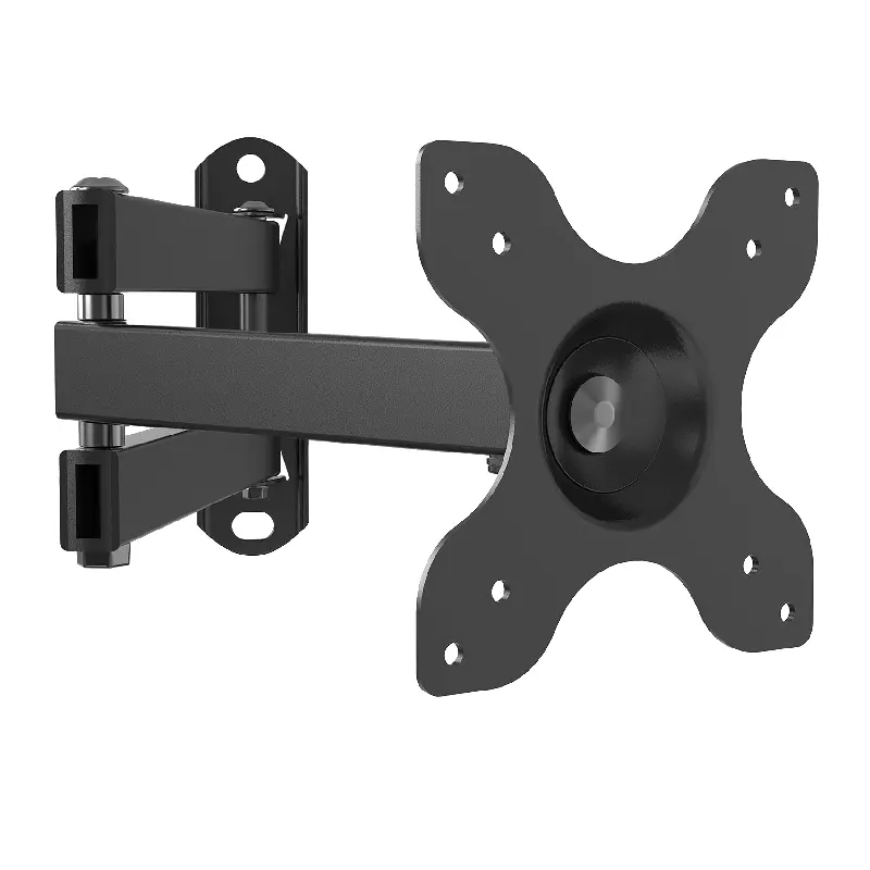 VESA 100x100mm Articulating LCD Monitor 15 inch Extension Arm Tilt Swivel Full Motion TV Wall Mount Bracket