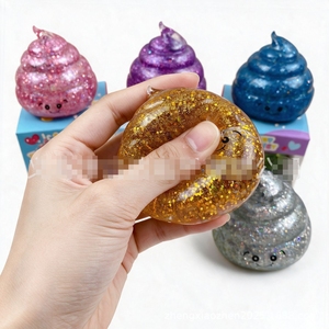 Juguete de Peluche Flash Poop, Juguete Antiestrés de TPR Suave de Rebote Lento, Regalo para Niños - Product Image 2