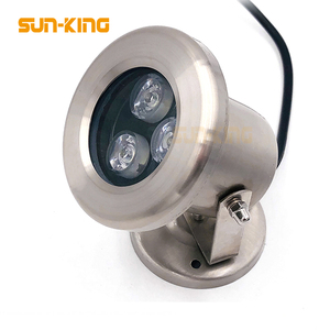 <span class=keywords><strong>Lampada</strong></span> Subacquea Decorativa IP68 con Staffa Regolabile in Acciaio Inox, Luci LED Sommergibili per Fontane <span class=keywords><strong>12</strong></span> <span class=keywords><strong>Volt</strong></span> 3W 3X1W - Product Image 3