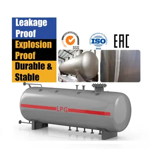 CJSE horizontal 5m3-200m3 réservoir de stockage de propane gpl 5000L 30ton réservoir de stockage GPL prix du réservoir