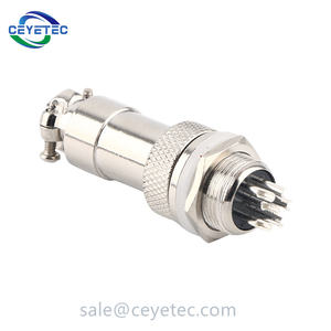 Авиационный металлический разъем, разъем Din 13 мм GX12, <span class=keywords><strong>6</strong></span>-контактный разъем - Product Image 5