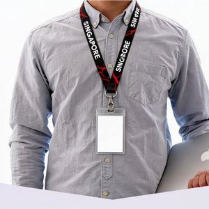 Customized Personalized Neck Tool Polyester Material Printing Custom Id Card Sublimation <b>Lanyards</b> - Product Image 4