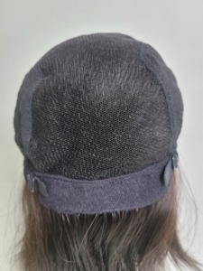 Perruque en cheveux humains ondulés de 14 pouces, attachée à la main, avec clip, légère, volumineuse, couleurs naturelles, respirante, bonnet de chimiothérapie - Product Image 5