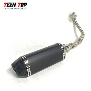 TEENTOP Factory Hight Power Motorcycles Système d'échappement pour VESPA Primavera 4t Sprint 4t Scooter pour <span class=keywords><strong>Piaggo</strong></span> <span class=keywords><strong>Zip</strong></span> 2000 4t Silencieux - Product Image 5