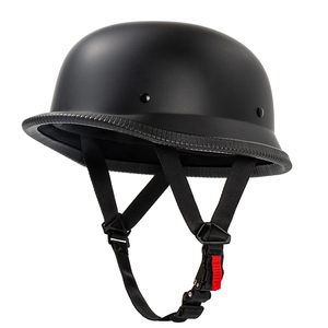 Casco de <span class=keywords><strong>Moto</strong></span> Vintage Personalizado, Casco Abierto para Motocicleta, Cruiser, Scooter, Casco Medio para <span class=keywords><strong>Moto</strong></span> - Product Image 1