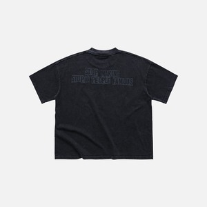 เสื้อยืดกราฟิกสีดำทรงบ็อกซี่สุดเท่ ผ้าฝ้ายพรีเมียม ทรงหลวม คอกลม สไตล์วินเทจ สตรีทแวร์ ยูนิเซ็กส์ - Product Image 2