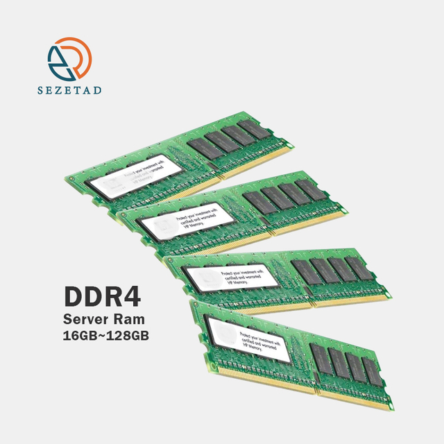 Wholesale 64gb 128gb ECC DDR4 Server Ram Memory 2400 2933 3200 mhz for Server