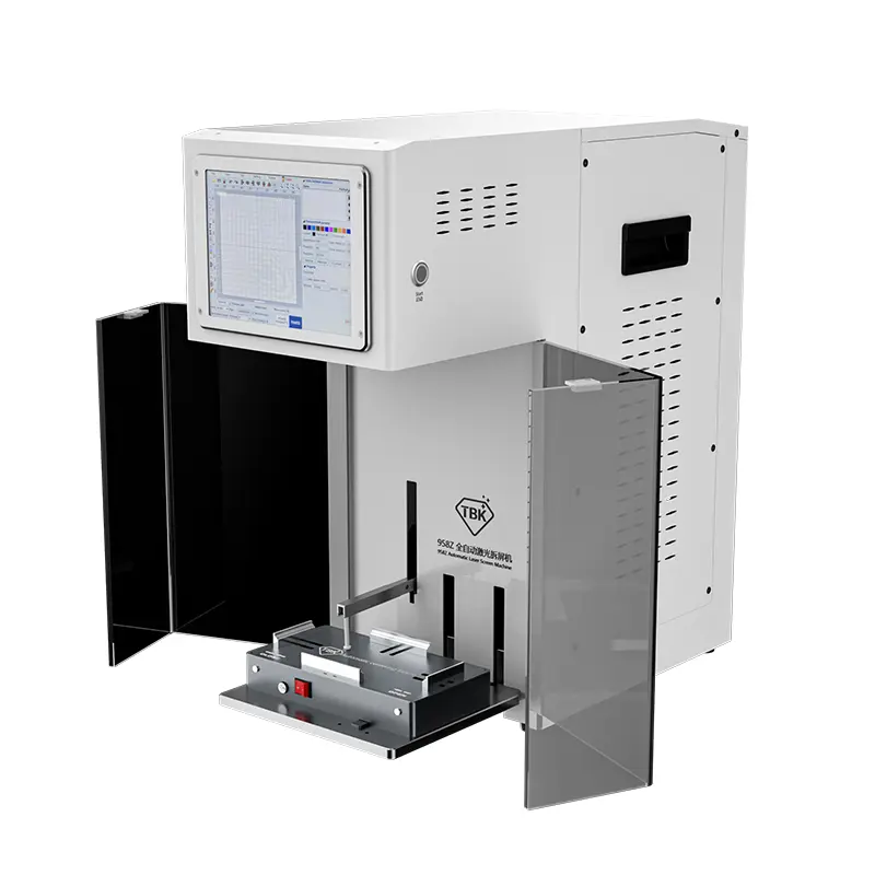 TBK Máquina de gravação a laser UV automática direta da fábrica para o iPhone 8-14 Series Impressora de impressão a laser Gravador a laser
