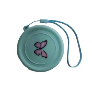 Silicone Portable Dish Cover With Butterfly Design For Food Storage Circular Shape - Product Image 1