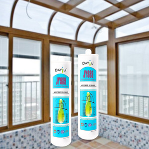 Sellador Estructural Neutro <span class=keywords><strong>JAYO</strong></span> de 300 ml, Resistente a la Intemperie, Adhesivo de Silicona para Construcción de Muros Cortina de Vidrio y Trabajos en Madera - Product Image 5