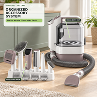 Kit de Toilettage pour Animaux 6-en-1 en Gros, Aspirateur 12kPa 3.2L, Tondeuse Silencieuse, Fournitures pour Animaux OEM ODM Marque Privée Pawglobe