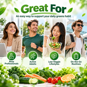 Comprimés Effervescents Super Greens OEM – Formule Fruits et Légumes – Soutien Quotidien aux Verts – Marque Privée - Product Image 4