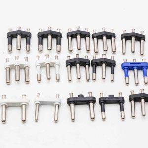 Brazil Cắm Chèn 3pin Xy-a-063.-2 Chân Rỗng Với Màu Đen Cách Nhiệt - Product Image 2